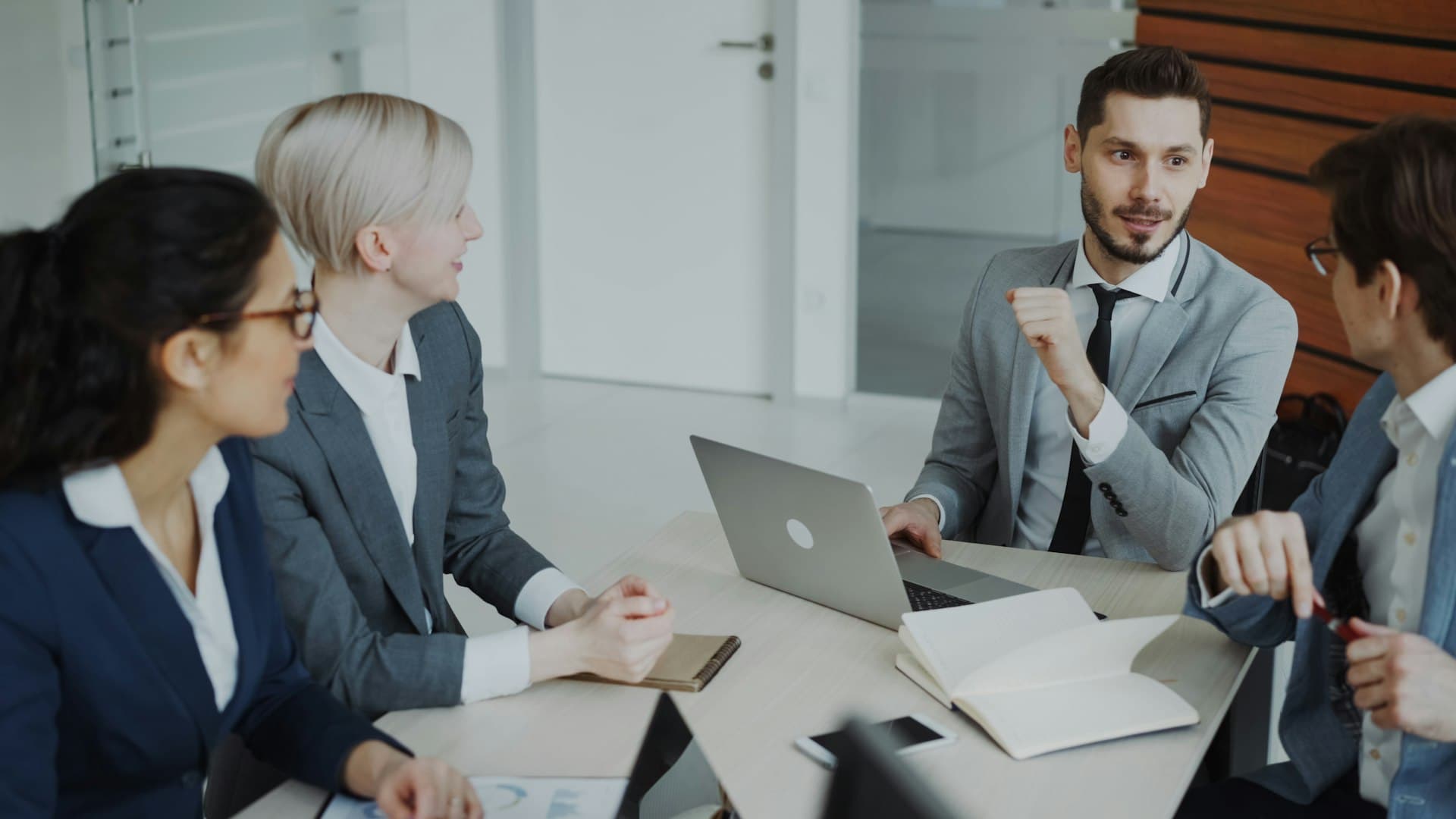 KeyDelta operators working shoulder-to-shoulder with a client leadership team
