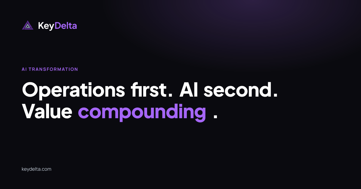 AI Transformation Consulting for Mid-Market Companies